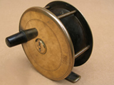 Large 19th century Salmon reel by P D Malloch Perth